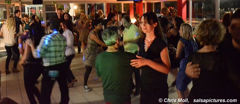 Salsa in Bonn: Startblock im Sportpark