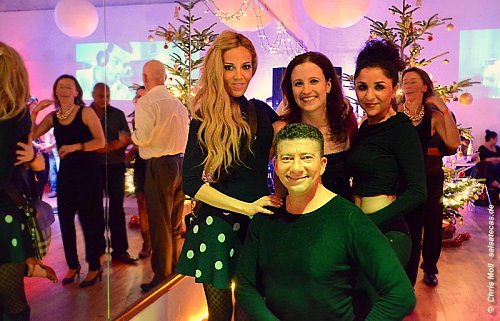 Weihnachts-Salsaparty am 20.12.2015 im Zollhaus (Willich-Kaarst bei Dsseldorf)