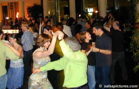 Salsa in Frankfurt: Schirn-Cafe